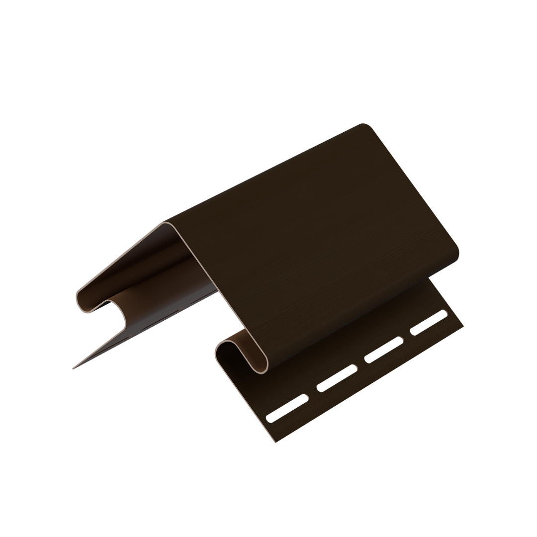 Внешний угол 75/15 мм, шоколад