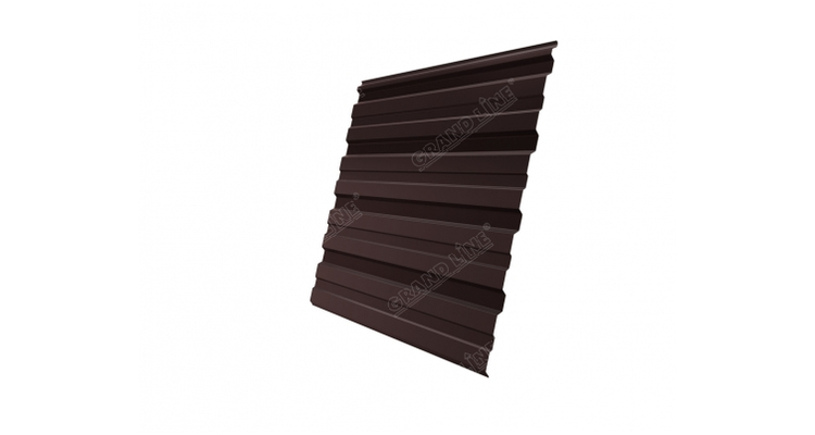 Профнастил С10R 0,45 Drap RAL 8017 шоколад
