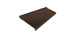 Отлив простой 200 0,45 Drap RAL 8017 шоколад (2м)