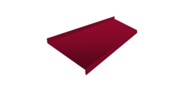 Отлив простой 200 0,45 PE с пленкой RAL 3003 рубиново-красный (2м)