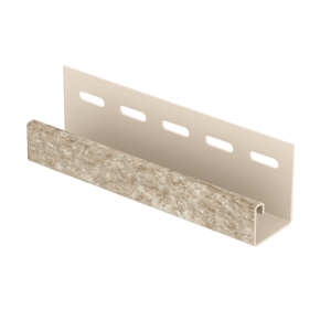 Планка J-trim Стоун-хаус Кварцит Светло-бежевый