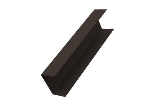 Крышка жалюзи Milan, Tokyo для калиток, ворот 0,45 PE-Double RR 32 темно-коричневый (2м)