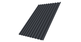 Профнастил С21R 0,4 PE RAL 7024 мокрый асфальт