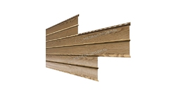 Сайдинг Металл Профиль Lбрус-XL-Н-14х335 (ECOSTEEL_T-01-Сосна-0.5)