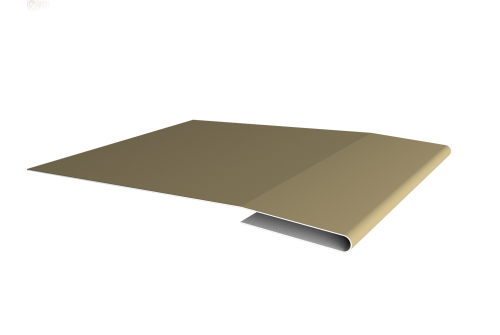 Планка начальная 0,45 PE с пленкой RAL 1014 слоновая кость (2м)