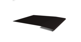 Планка начальная 0,45 Drap RAL 9005 черный (2м)