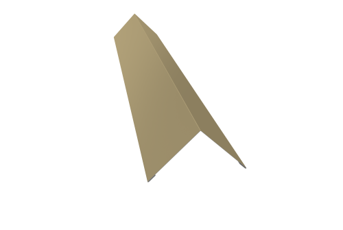 Угол внешний 110х110 0,45 PE с пленкой RAL 1014 слоновая кость (3м)