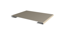 Планка стыковочная 0,45 PE с пленкой RAL 1015 светлая слоновая кость (3м)