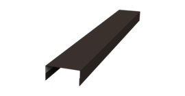 Крышка 30х20 жалюзи Texas 0,45 Drap TX RR 32 темно-коричневый (3м)