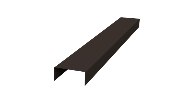 Крышка 45х20 жалюзи Texas 0,5 Atlas X RR 32 темно-коричневый (2м)