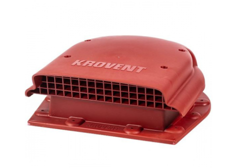 Вентиль кровельный Krovent KTV-Seam new красный