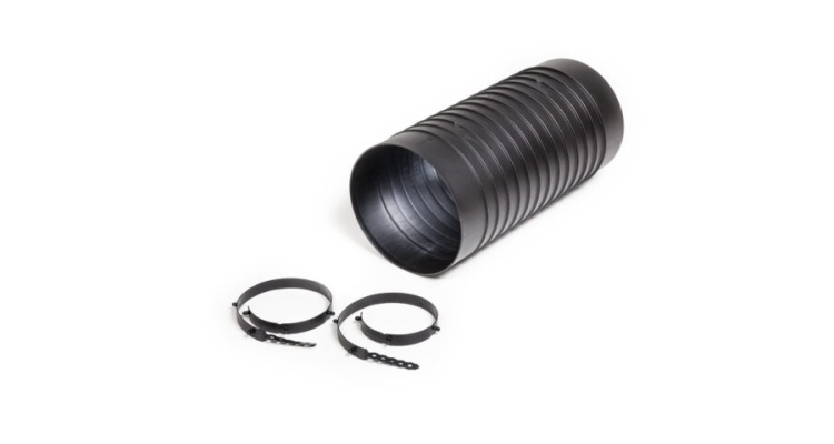 Патрубок монтажный Vilpe Ross 125 черный