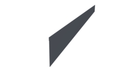 Ламель забора жалюзи Palermo 0,5 Velur X RAL 7024 мокрый асфальт