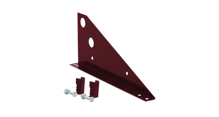 Кронштейн снегозадержателя для фальц. кровли Optima RAL 3005