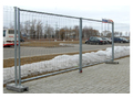 Ворота временного ограждения 1,95х5 Zn